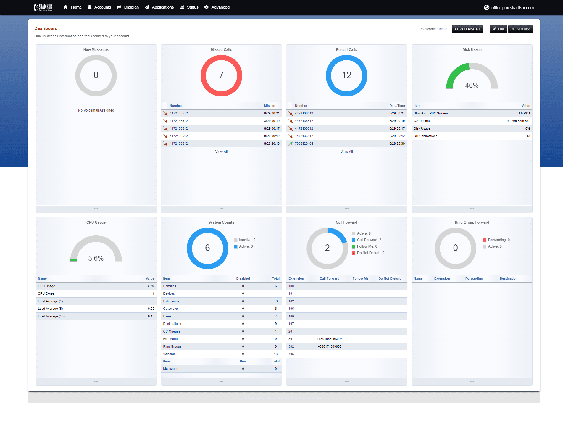 FusionPBX automation